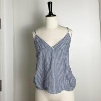 ราคา Thrifthabor - Brandy Melville รุ่น Edith ของแท้ 100% ผ้าลินิน มือสอง เหมือนใหม่พร้อมป้าย | 2ND HAND BRANDY MELVILLE TANK (41963690749)