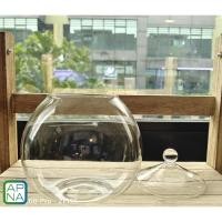 ราคา หม้อแก้วกลม สวนขวด พร้อมหมวก带盖圆 瓶子生 微景观瓶 (22169058156)