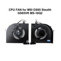 ราคา CPU Cooling Cooler สําหรับ MSI GS65 Stealth GS65VR MS-16Q2 8SE 8SF 8SG บาง 8RF 8RE Series แล็ปท็อป CPU Cool พัดลม 16Q2-CPU PC พัดลมใหม่ (42169303358)