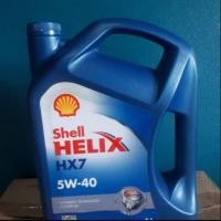 ราคา Shell helix hx7 5w40 สำหรับเครื่องยนต์เบนซิน ขนาด4 ลิตร (5266064700)