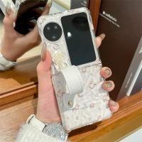 ราคา เคสโทรศัพท์แบบพับได้สําหรับ Oppo Find N2 N3 Flip สร้อยข้อมือกุหลาบระลอกน้ําโปร่งใสเคสโทรศัพท์ tpu แบบแข็ง (27782494719)