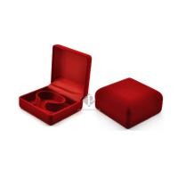 ราคา กล่องกำมะหยี่ใส่กำไล สร้อยข้อมือ หรือ นาฬิกา ขนาด 9.2x9.2x4.5cm (code42 จำนวน1ใบ) (2276194961)