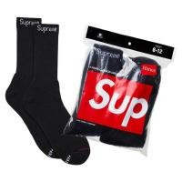 ราคา Supreme x Hanes Crew Socks (4-Pack) (27868124281)