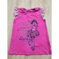 ราคา เสื้อยืด guess girl kids สีชมพู ไซส์ 6 (41307444539)