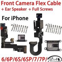 ราคา Face กล้องด้านหน้า Flex Cable + ลําโพงหู + ชุดเปลี่ยนสกรูสําหรับ iPhone 6 6Plus 6s 6sPlus 7 7Plus 8G 8 Plus (26241930603)