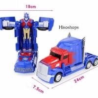 ราคา Transformers ทรานฟอเมอร์ รถแปลงร่างเป็นหุ่นยนต์ มีเสียง มีไฟ ใส่ถ่าน รถวิ่งชนถอย แปลงร่างอัตโนมัติ งานสวย (7107113763)