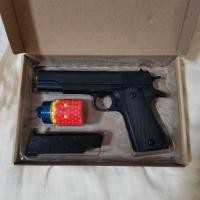 ราคา ส่งต่อ ปืนของเล่นพลาสติกอัดลมท่อเหล็ก 1911-A3 แถมกระสุนฟรี (16381774511)
