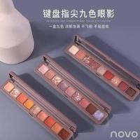 ราคา novo Soft eye Shadow Lasting Makeup พาเลทอายแชโดว์ 9 หลุม (3216760029)