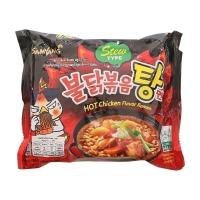 ราคา SAMYANG ซัมยังราเม็งกึ่งสำเร็จรูปในน้ำซุปรสสตูว์ไก่สูตรเผ็ด 145กรัม [8801073113381] (27842612621)