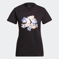 ราคา adidas ไลฟ์สไตล์ เสื้อยืดพิมพ์ลายดอกไม้ ผู้หญิง สีดำ GT8806 (29806752256)