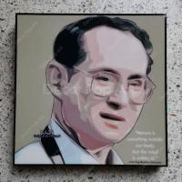 ราคา DECOR POP ART รูปวาดในหลวง รูปในหลวง รูปร.9 รูปติดผนัง home decor แต่งบ้าน คอนโด ร้าน กรอบรูป ภาพติดผนัง รูปวาด ของขวัญ (5667918019)
