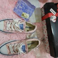 ราคา รองเท้า converse สีชมพู HELLO KITTY พร้อมกล่อง (6103915032)