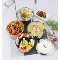 ราคา ปิ่นโตสเเตนเลส ปิ่นโต สเตนเลส ขนาด 14 ซม. 4 ชั้น Stainless Steel Ware, Food Carrier (4267693881)