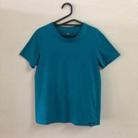 ราคา เสื้อยืดคอกลมสีฟ้าน้ำทะเล Pacific Union ไซส์ M (21179765764)