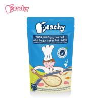 ราคา Peachy อาหารเสริมสำหรับเด็ก รสข้าวต้มทูน่าผสมมะม่วงแครอทและข้าวโพดฝักอ่อน 1 ถุง (R28) (40853992197)