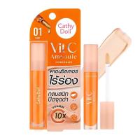 ราคา คอนซีลเลอร์วิตามินซีเซรั่ม Cathy Doll วิตซีแอมพูลคอนซีลเลอร์ 4.1g # คอนซีลเลอร์ไร้ร่อง กลบสนิทปิดจุดด่างดำ (25069968986)