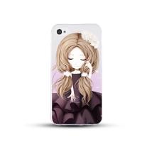 ราคา เคสไอโฟน 5/5s/SE (เคสนิ่มคลุมรอบเครื่อง) สาวเกาหลีน่ารัก แบบ 8 (6738118803)