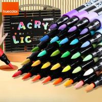 ราคา ​​☽☾ปากกาเมจิกปลายอ่อน ☾ สีจริง ☽ ศิลปะเด็ก-โปสเตอร์เขียนมือ ไม่เลอะ-ทาหลายชั้น กล่องดำ-ปากกาสี ชุดศิลปิน​​ (26541484109)