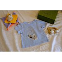 ราคา เสื้อยืดเด็ก Gucci มือสอง Size 9-12M (29790211526)