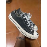 ราคา Converse All Star สีดำ ไซร้ 39.5/25 มือสองของแท้ (40523553882)