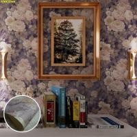 ราคา วอลเปเปอร์ติดผนังลายดอกกุหลาบสีครีม ตกแต่งห้องสไตล์วินเทจ กว้าง 0.53 x ยาว 10 เมตร (16174614897)