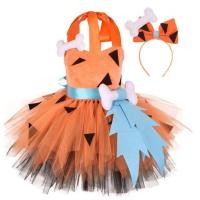 ราคา พร้อมส่ง ชุดมนุษย์หินฟลิ้นท์สโตนส์ ชุดมนุษย์หิน Flintstones tutu costume ชุดแฟนซีเด็ก ชุดเดรสฟู กระโปรงฟู ชุดแฟนซี (23416765753)