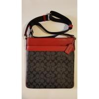 ราคา COACH MEN CROSSBODY ✔️กระเป๋าสะพายข้างผู้ชายลาย C ซิกเนเจอร์ (26754775828)
