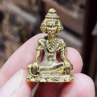 ราคา บรมครูปู่ฤาษีนวโกฏิ พระฤาษี 10 หน้า บูชาแล้วจะโชคดีทั้งสิบทิศ เนื้อทองเหลืองขนาดห้อยคอ (40868229447)