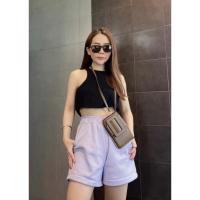 ราคา กางเกงขาสั้น ผ้าคอตตอนสำลี เอวยางยืด ใส่สบาย ทรงสวย Freesize พร้อมส่ง (14789612413)