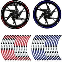 ราคา SEKINEW สติ๊กเกอร์ติดล้อรถจักรยานยนต์ Auto Decals Universal 17"18" สําหรับสติ๊กเกอร์ติดจักรยานสติ๊กเกอร์ติดล้อรถ (42115762035)