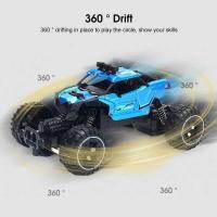 ราคา ♎ Hellokimi RC Vehicles 2.4G Remote Control Rotary Climbing Vehicle High Speed Off-Road Racing Ca (25177727109)