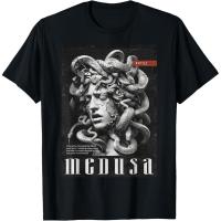 ราคา Gorgon Medusa Goddess Snake เสื้อยืด Medusa Mythology (44120888587)