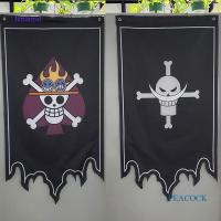 ราคา Jenanral Big คุณภาพสูง One Piece Luffy หมวกฟาง Yongko ธงโจรสลัด Zoro Sanji Wall 70*125 ซม. (41966455700)