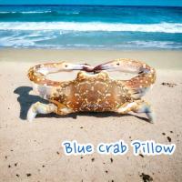 ราคา หมอนพิมพ์ลาย ปูม้า ขนาด 80ซม bringmehug แต่งร้านอาหารทะเล ของขวัญพิเศษ (28238406517)