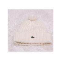 ราคา หมวกไหมพรม LACOSTE ribbed knit beanie (43607332518)