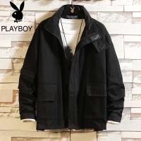 ราคา แจ็คเก็ตผู้ชายสไตล์ streetwear ทนลม ออกแบบให้ใส่สบาย หลากสีให้เลือก จาก PLAYBOY (27691937587)