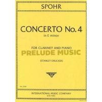 ราคา Spohr Concerto No. 4 for Clarinet and Piano(IMC2258) (7919554429)