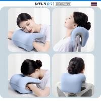 ราคา หมอนรองคอตัวยู neck pillow นเมมโมรี่โฟม นุ่ม หลับสบายไม่ปวดคอ แก้ปวดคอ หมอนรองคอแบบพกพา นุ่ม Memory foam (42158441270)