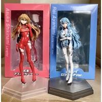 ราคา Evangelion EVA Neon Genesis Asuka Langley & Ayanami Rei PVC Anime Figure 18 cm (23172699430)