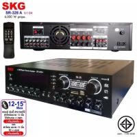 ราคา SKG เครื่องแอมป์ขยายเสียง 5.1 Ch 6000 W รุ่น SR-328 (สีดำ) JOJO AUDIO (24182904117)