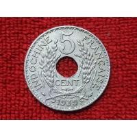 ราคา เหรียญ​ต่างประเทศ​(4692)French Indochina​ 1939 (22940734411)