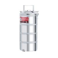 ราคา Zebra ปิ่นโต ขนาด 14 ซม. 4 ชั้น รุ่น แอร์ไทด์ II ตราหัวม้าลาย Zebra (29127470641)