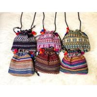 ราคา กระเป๋าชาวดอย ผ้าทอ มีซับใน กระเป๋าเด็กดอย(เเม้ว) กระเป๋าสะพายข้าง ใบขนาดกลาง ขนาด9*9นิ้ว จุของได้เยอะ (27855199132)
