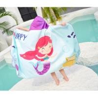 ราคา ผ้าเช็ดตัว ผ้าคลุมว่ายน้ำ เสื้อคลุมว่ายน้ำลายนางเงือก พร้อมส่งจากไทย (23951112577)