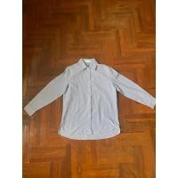 ราคา เสื้อเชิ้ตแขนยาวลายทาง หน้าสั้นหลังยาว (22565241655)