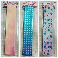 ราคา กระดาษพับหัวใจ (ขนาด 2.5x13.5 ซม.) (2168654719)