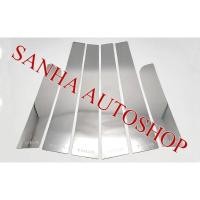 ราคา เสาประตูสแตนเลส Nissan Tiida รุ่น 6 ชิ้น สำหรับรุ่น 5 ประตู ปี 2006,2007,2008,2009,2010,2011,2012 (8814479388)