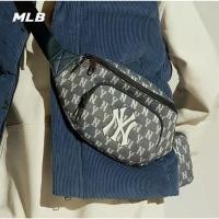ราคา MLB (พร้อมส่ง) MLB JACQUARD MONOGRAM กระเป๋าคาดอก คาดเอว กระเป๋าNY ของแท้% (16239283315)
