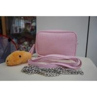 ราคา กระเป๋าสะพายลายหนัง sale (619940992)