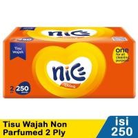 ราคา Nice TISSUE 250 แผ่น NICE BRAND TISSUE 250 TISSUE NICE SHEET TISSUE 250 แผ่น (22984798335)
